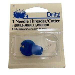Dritz Needle Threader‎ Cutter Sewing Tool New in Package 1994 Vintage New